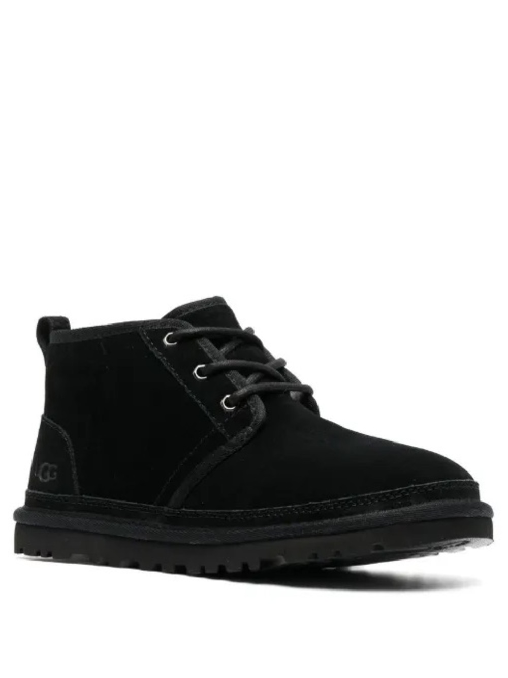 UGG Black Lace-Up Boots